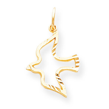 DOVE CHARM 10k Gold 10C606, MPN: 10C606, 886774084770