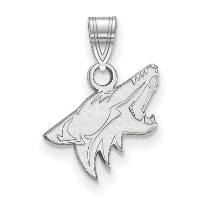 Phoenix Coyotes Small Pendant 10k White Gold 1W001COY, MPN: 1W001COY, 886774732435