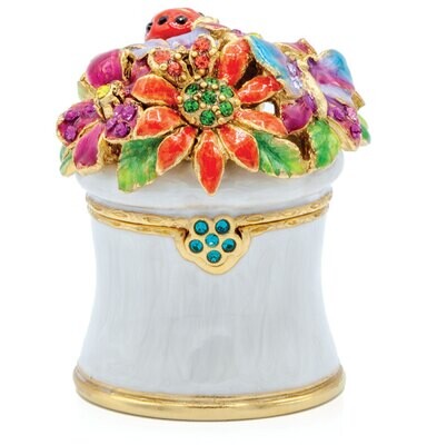 Jay Strongwater Cameryn Mini Bouquet Box SDH7440-289, MPN: SDH7440-289, 848510042970