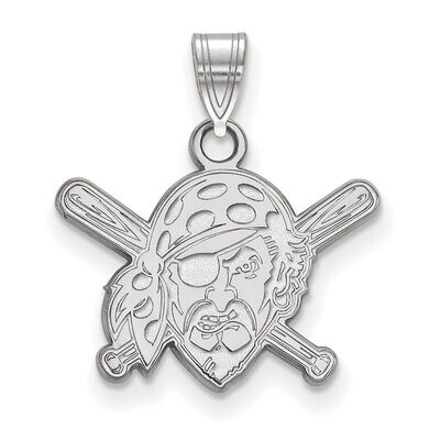 Pittsburgh Pirates Small Pendant 14k White Gold 4W021PIR, MPN: 4W021PIR, 886774843063