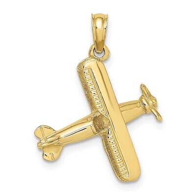 3-D Bi-Plane Charm 10k Gold 10D1227, MPN: 10D1227,
