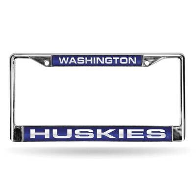 Collegiate U of Washington Purple Laser Chrome Car License Plate Frame GC7004, MPN: GC7004, 9474640…