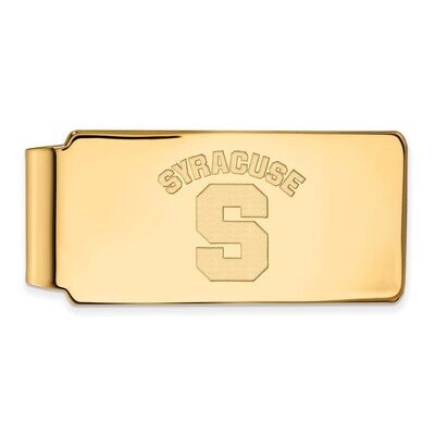 Syracuse University Money Clip Gold-plated Silver GP017SYU, MPN: GP017SYU, 886774921556