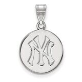 New York Yankees Medium Disc Pendant 14k White Gold 4W039YAN, MPN: 4W039YAN, 886774847566