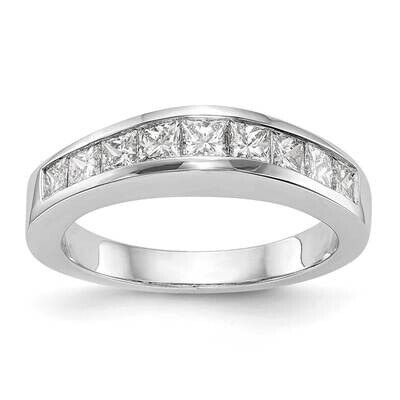 Diamond Wedding Band 14k White Gold RM2676B-100-WAA, MPN: RM2676B-100-WAA,