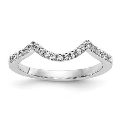 Diamond Wedding Band 14k White Gold RM2514B-019-WAA, MPN: RM2514B-019-WAA, 883957796734