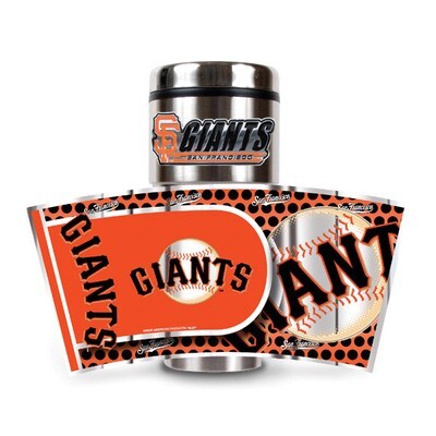 Giants 360 Metallic Wrap 16oz Stainless Tumbler GC3814, MPN: GC3814, 89006340068