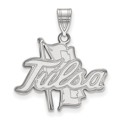 The University of Tulsa Large Pendant 10k White Gold 1W002UTL, MPN: 1W002UTL, 886774769745