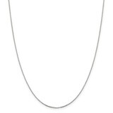 18 Inch .95mm Fancy Diamond-cut Rolo Chain Sterling Silver QPE81-18, MPN: QPE81-18, 886774126760