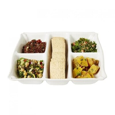 Juliska Berry &amp; Thread Whitewash Appetizer Platter JA101/W, MPN: JA101/W, 810044027396