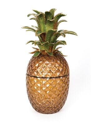 Jay Strongwater Winston Pineapple Jeweled Glass Jar Bouquet SDH2456-289, MPN: SDH2456-289,