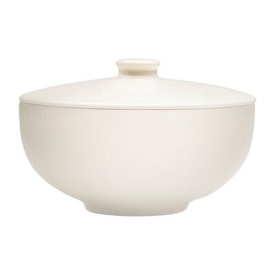 iittala Teema Tiimi Soup Bowl 27 oz. with Lid White, MPN: 1022974, 6411923657556