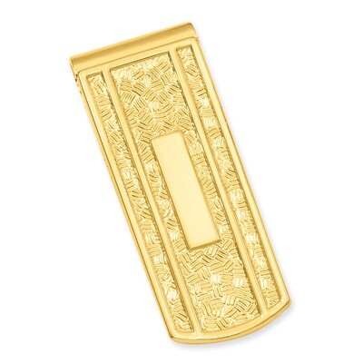 Kelly Waters with Engravable Area Money Clip Gold-plated GP3855, MPN: GP3855, 886774644424