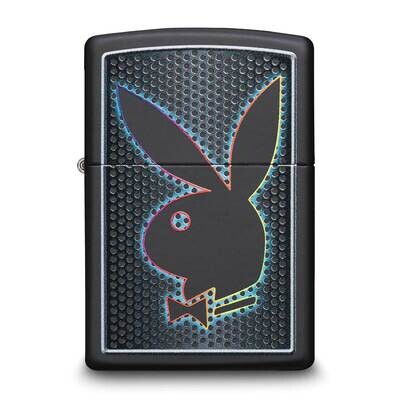 Zippo Black Matte Playboy Colorful Outline Lighter GM25796, MPN: GM25796,