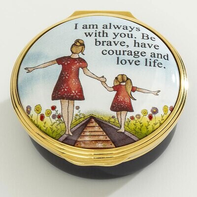 Halcyon Days I am always with you Enamel Box ENAWY1101G, MPN: ENAWY1101G,