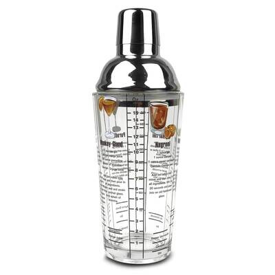 16 oz. Gin Recipes Glass Cocktail Shaker GM22646, MPN: GM22646, 788089152420