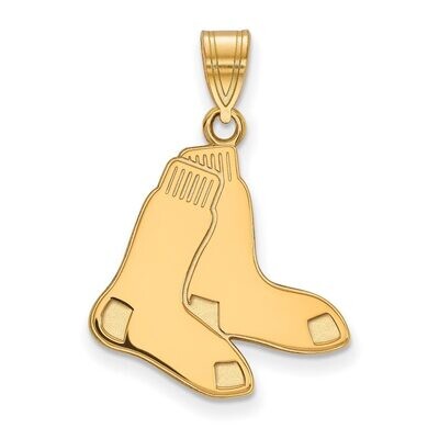 Boston Red Sox Large Pendant 14k Yellow Gold 4Y046RSO, MPN: 4Y046RSO, 886774882833