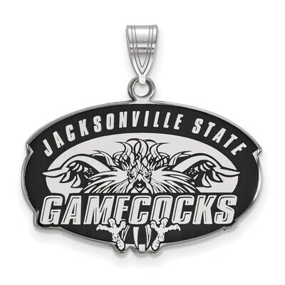 Jacksonville State University Large Enamel Pendant Sterling Silver SS012JAC, MPN: SS012JAC, 8867746…