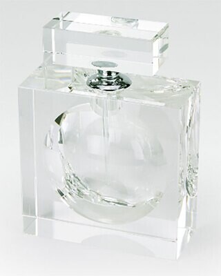 Tizo Crystal Glass Perfume Bottle Square Sphere PH826PB, MPN: PH826PB,