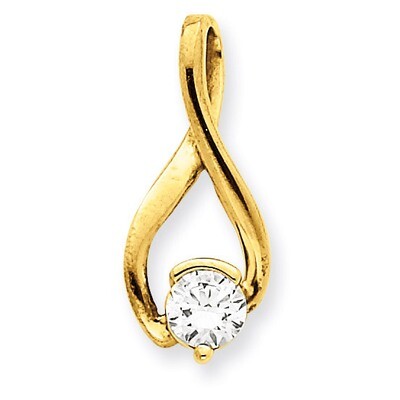 Diamond Slide Mounting 14k Gold XS1199, MPN: XS1199, 191101544743