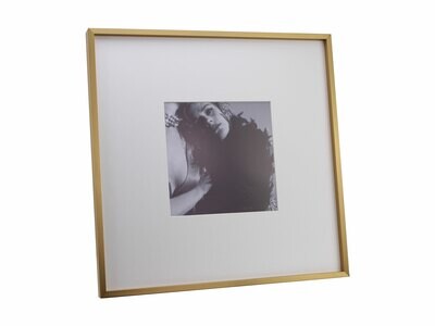 Addison Ross 8 x 8 Inch 1 App Brushed Gold Metal Picture Frame Aluminium FR7520, MPN: FR7520, UPC/E…