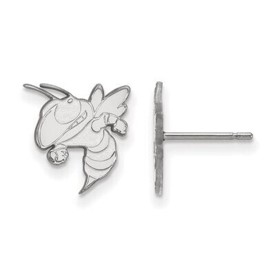 Georgia Institute of Technology Small Post Earring Sterling Silver SS048GT, MPN: SS048GT, 886774684…
