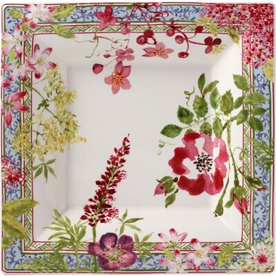 Gien Millefleurs Square Candy Tray Xl 1643C1XL01, MPN: 1643C1XL01, 840769089058