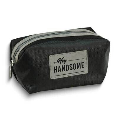 Black Nylon with Grey Accents Hey Handsome Dopp Kit GM24193GR, MPN: GM24193GR, 797140021162