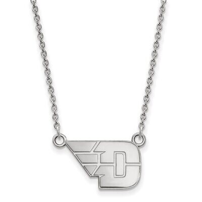 University of Dayton Small Pendant with Necklace Sterling Silver SS011UD-18, MPN: SS011UD-18, 88677…