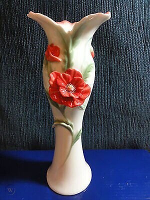 Franz Porcelain Poppy Bud Vase Small FZ01330, MPN: FZ01330,