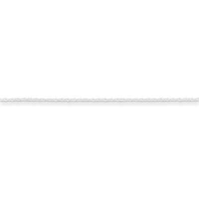 24 Inch 1.2mm Beveled Oval Cable Chain Sterling Silver QPE47-24, MPN: QPE47-24, 883957981116