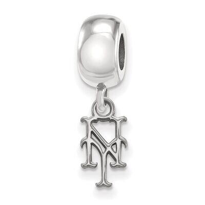 New York Mets Bead Charm Extra Small Dangle Sterling Silver SS012MET, MPN: SS012MET, 886774626604