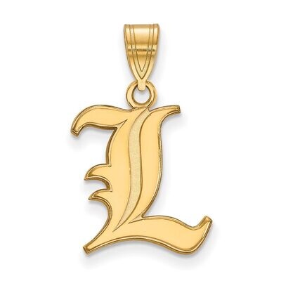 University of Louisville Medium Pendant Gold-plated Silver GP003UL, MPN: GP003UL, 886774896861