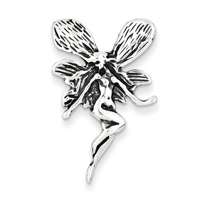 Fairy Pendant Antiqued Sterling Silver QC3906, MPN: QC3906, 883957908960