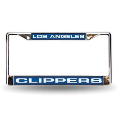 NBA LA Clippers Blue Laser Chrome Car License Plate Frame GC7052, MPN: GC7052, 94746403393