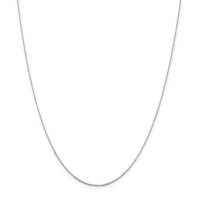 1mm Beaded Necklace 24 Inch Sterling Silver QK25-24, MPN: QK25-24, 886774122052