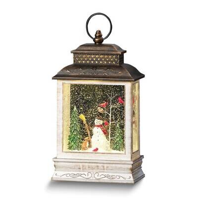 LED Snowman in Woods Snow Lantern GM25644, MPN: GM25644, 89945761375