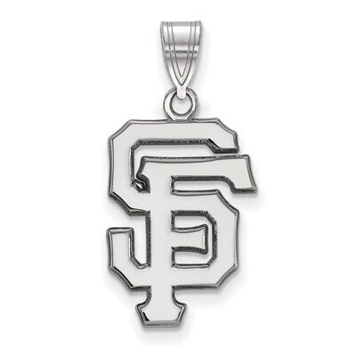 San Francisco Giants Large Pendant Sterling Silver SS004GIT, MPN: SS004GIT, 886774624181