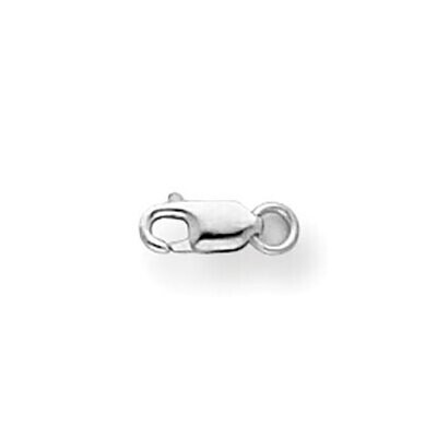 Standard Weight Lobster with Jump Ring Clasp 10k White Gold 1W1615, MPN: 1W1615,