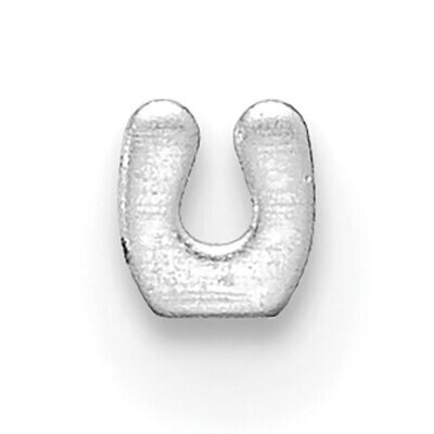 Earring Replacement Hoop Catch Component 14k White Gold WG2731, MPN: WG2731,