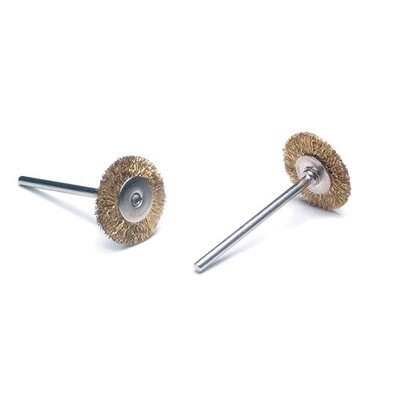 Mounted Crimped Brass Brush Package of 12 JT984, MPN: JT984,