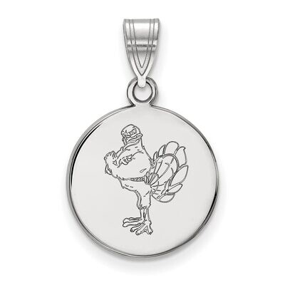 Virginia Tech Medium Disc Pendant Sterling Silver SS078VTE, MPN: SS078VTE, 886774719979