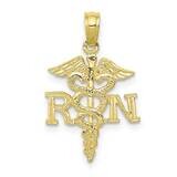 Rn Caduceus Pendant 10k Gold 10D1235, MPN: 10D1235, 63721818781