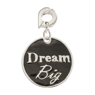 Nikki Lissoni Dream Big Charm Silver-Plated 20mm D1113SM, MPN: D1113SM, 8718819234418