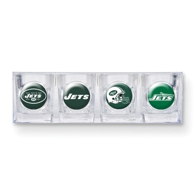 Jets 4-piece Shot Glass Set GC3526, MPN: GC3526, 89006524536