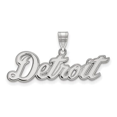 Detroit Tigers Large Pendant Sterling Silver SS060TIG, MPN: SS060TIG, 886774631646