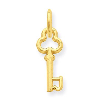 J Key Charm 14k Gold K3442J, MPN: K3442J, 886774100241