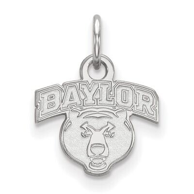 Baylor University x-Small Pendant 14k White Gold 4W022BU, MPN: 4W022BU, 886774843308