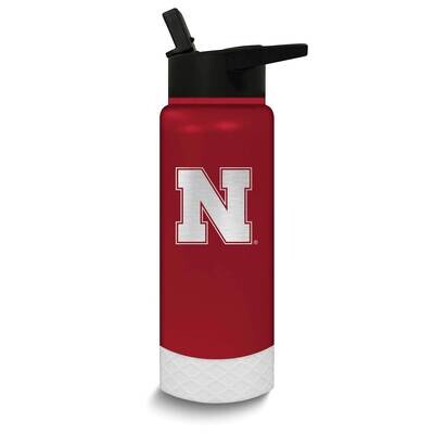 Collegiate Univeristy of Nebraska Stainless JR Water Bottle GM26111-UNE, MPN: GM26111-UNE, 19556804…
