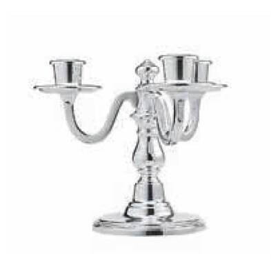 Ercuis Rencontre Candelabra 3 Lights 7.125 Inch Silver Plated F522502-03, MPN: F522502-03, 36606568…